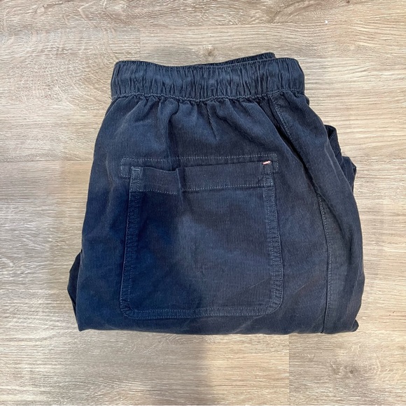 Anthropologie Pilcro The Cottage Corduroy Drawstring Pants in Navy - Picture 7 of 15